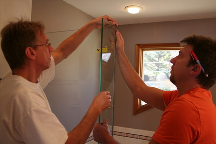 Euro Shower Door Installation